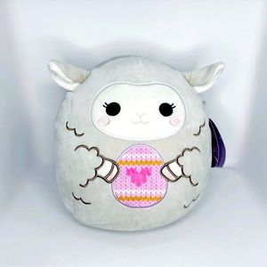 Squishmallows 8 Inch Sophie the Lamb Holding Egg Easter Edition